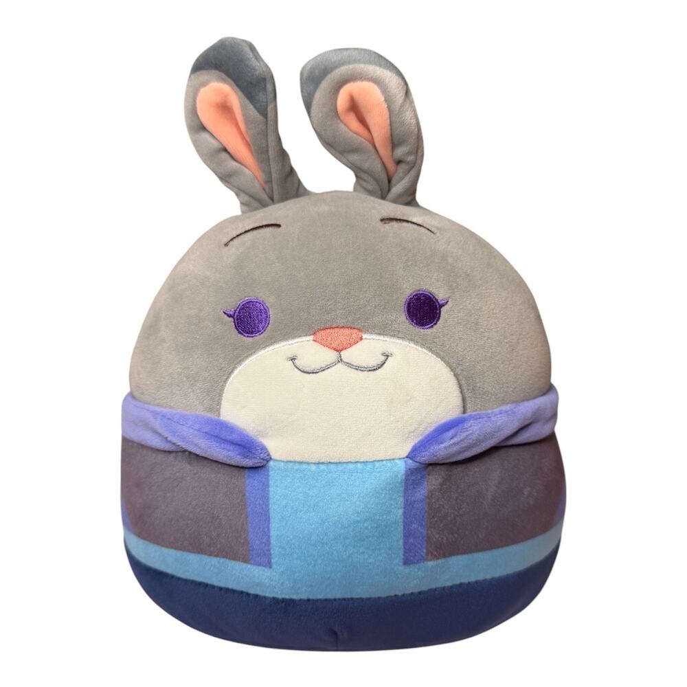 Disney‎ Zootopia Judy Hopps Plush Zoopals Squishmallow Style Stuffed Bunny 8”